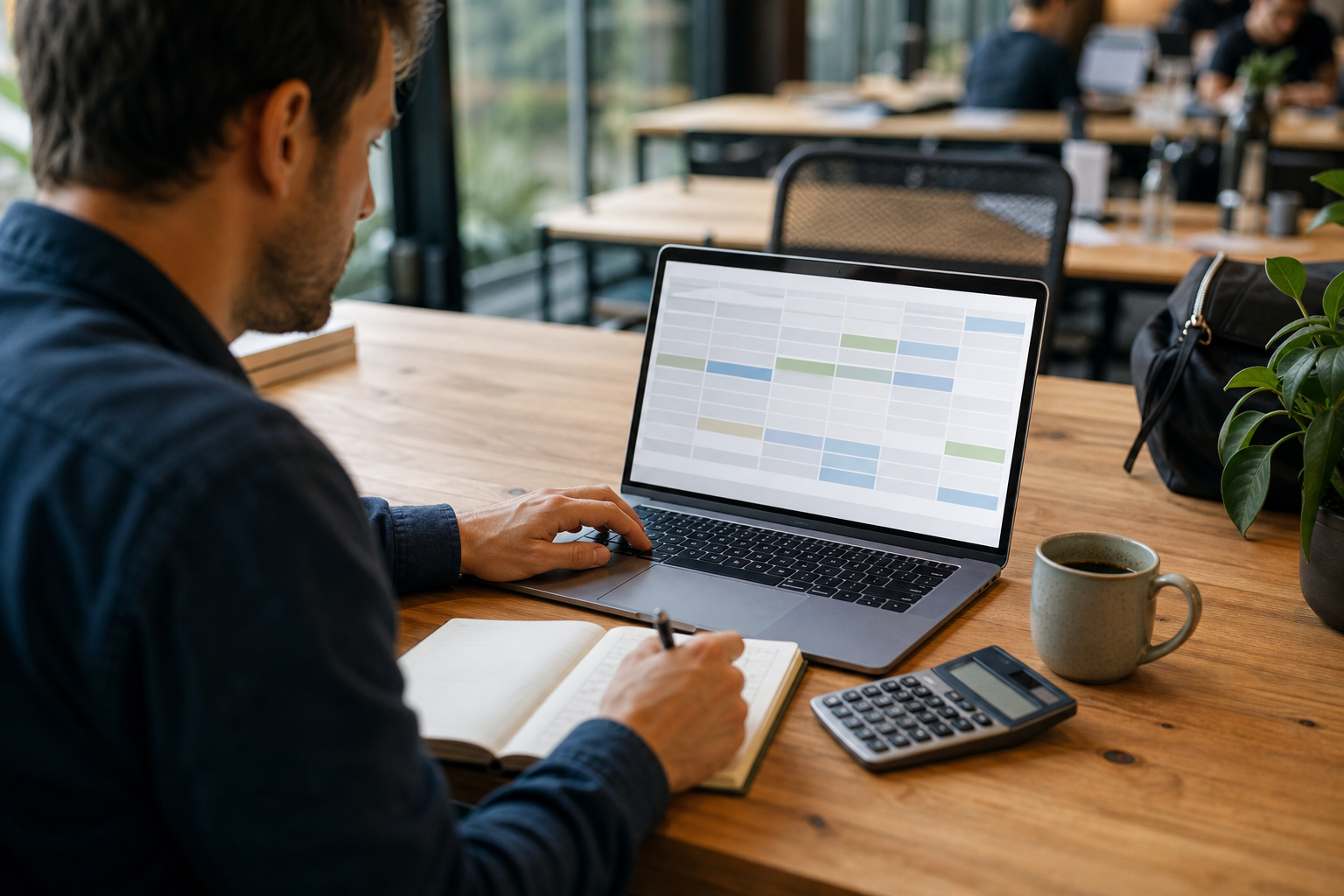 Coworking monthly pass break-even cost calculation